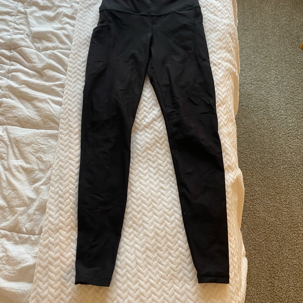Black High-Waisted Leggings